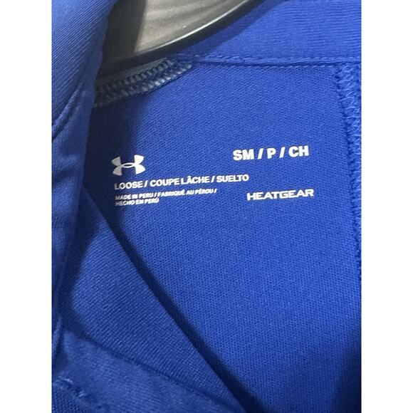 Under Armour Women’s Polo Shirt UA Rival HeatGear Loose Fit Size Small - Picture 3 of 12